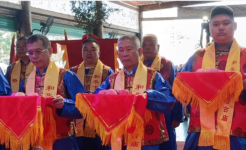 “蚝潭湾畔妈祖情”功德主祈福活动盛况