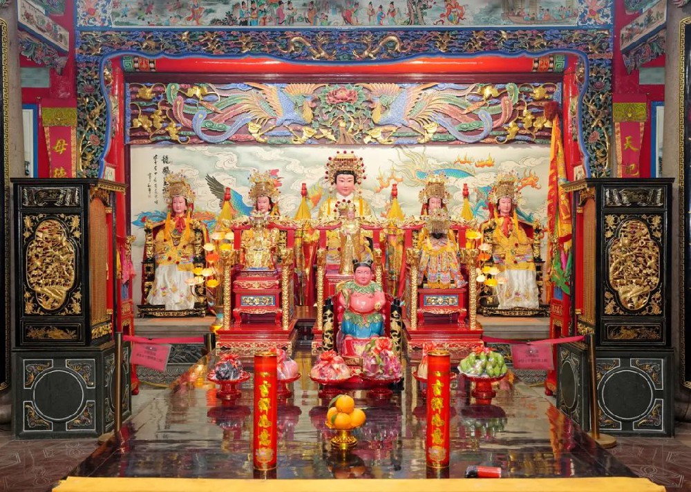 下宫天后古庙隆重举行  妈祖纪念馆重建升梁仪式
